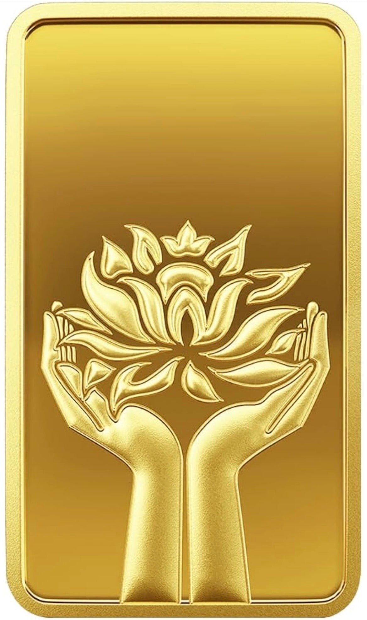 MMTC PAMP 24K (999.9+) Purest 1g Gold Bar, Lotus 1g Coin